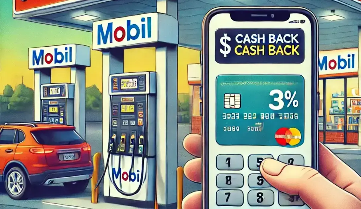 does mobil do cash back