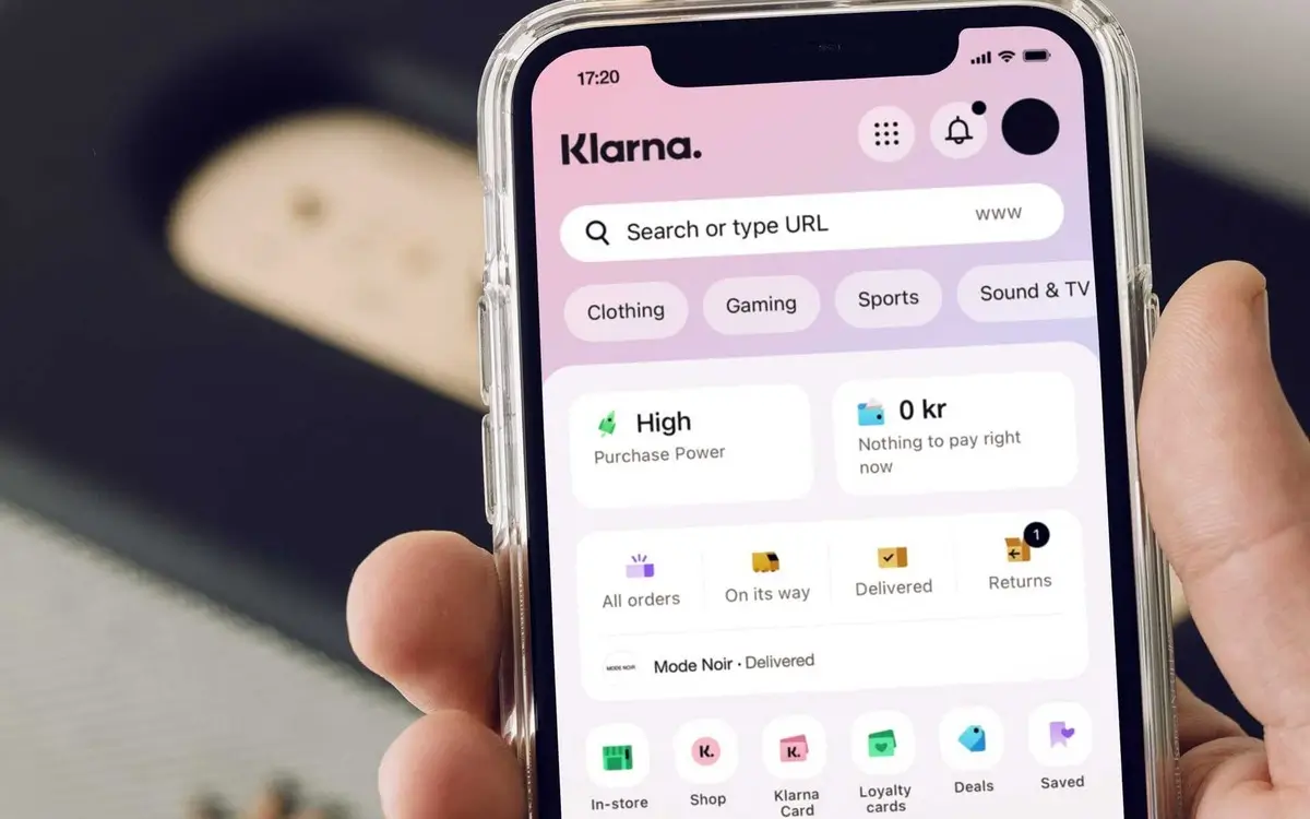 how long does it take Klarna to update purchase power