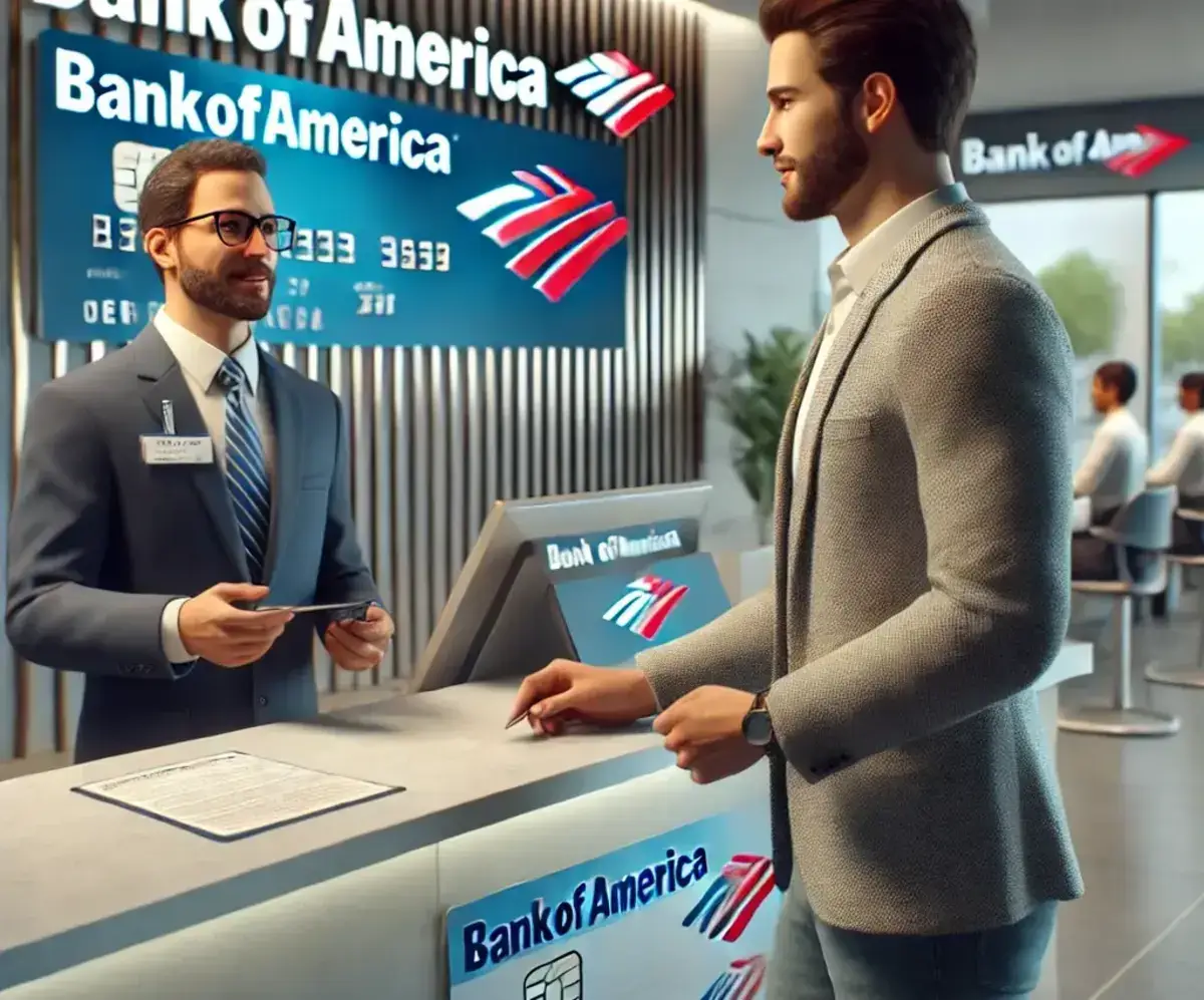 how to order new bank of america debit card