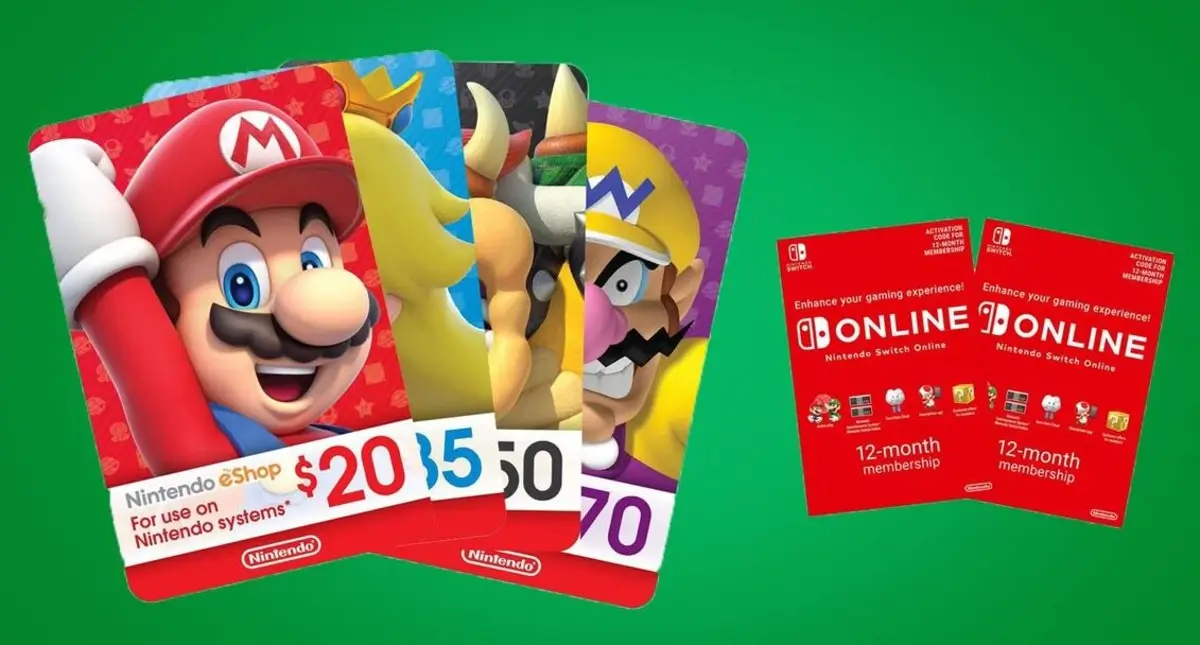 how to add Nintendo Gift Card to account